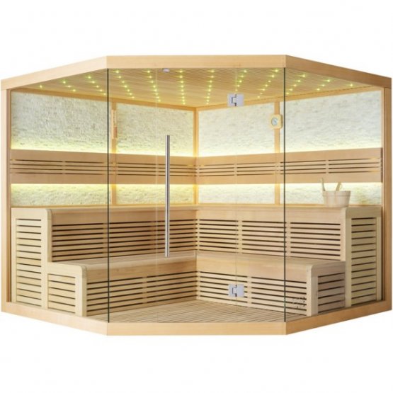 Sauna - AWT E1101XL Hemlock - Klicken Sie auf das Bild um die Galerie zu öffnen
