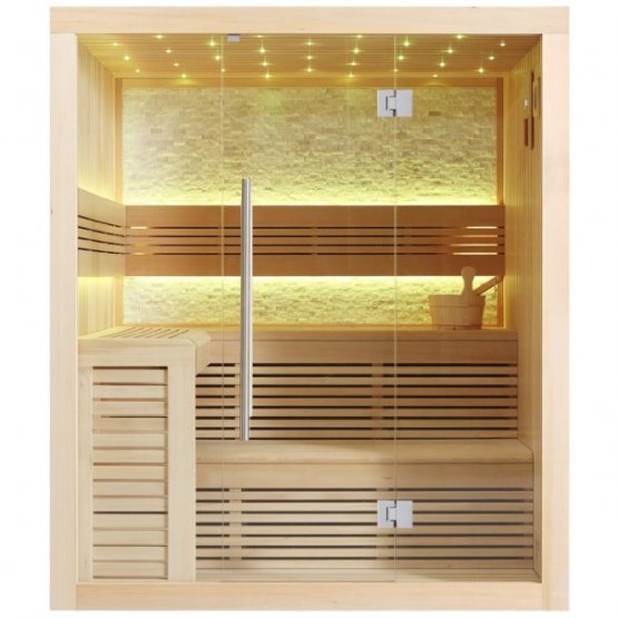Sauna - AWT E1102C Hemlock - Klicken Sie auf das Bild um die Galerie zu öffnen