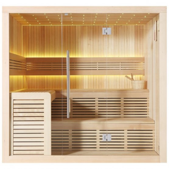 Sauna - AWT E1112A Hemlock - Klicken Sie auf das Bild um die Galerie zu öffnen
