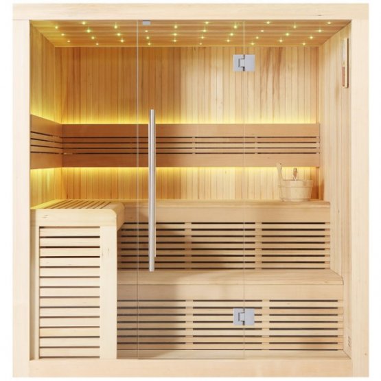 Sauna - AWT E1112B Hemlock - Klicken Sie auf das Bild um die Galerie zu öffnen