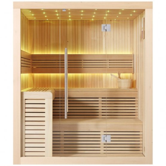 Sauna - AWT E1112C Hemlock - Klicken Sie auf das Bild um die Galerie zu öffnen