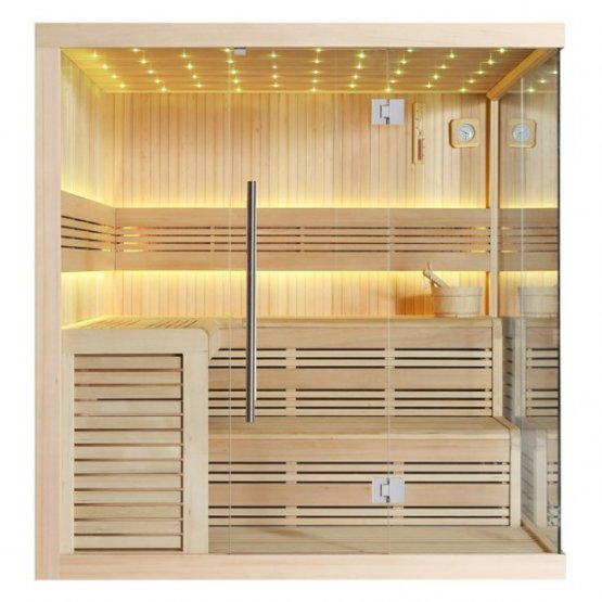 Sauna - AWT E1115B Hemlock - Klicken Sie auf das Bild um die Galerie zu öffnen