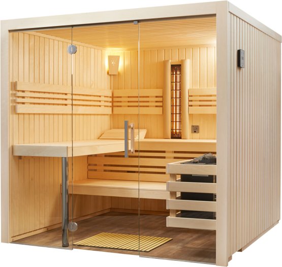 Sauna - Infraworld Opal Espe Massanfertigung - Klicken Sie auf das Bild um die Galerie zu öffnen