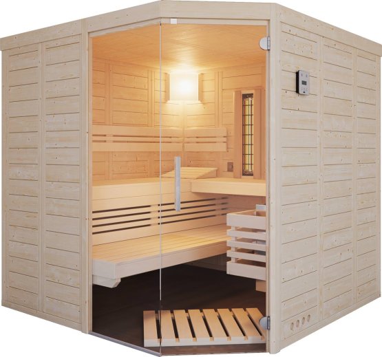 Sauna - Infraworld Solido Complete - Klicken Sie auf das Bild um die Galerie zu öffnen