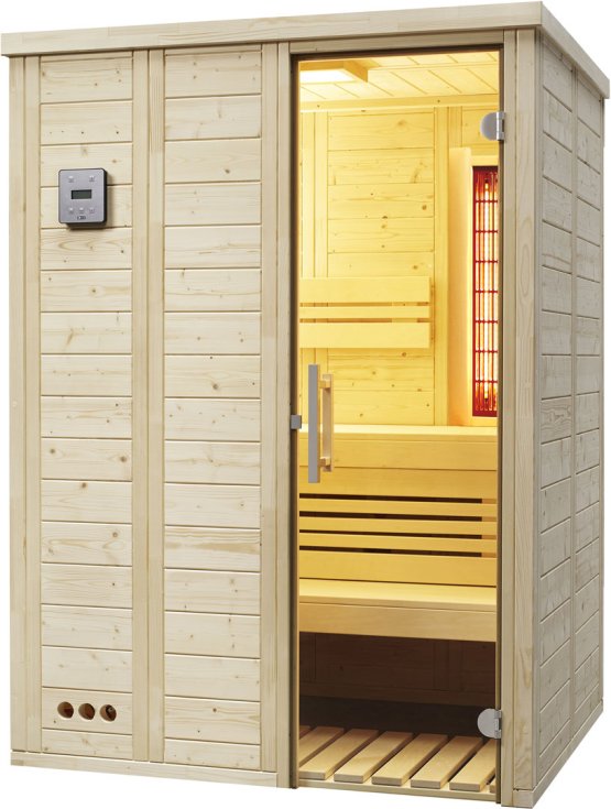 Sauna - Infraworld Vitalis 148 Complete - Klicken Sie auf das Bild um die Galerie zu öffnen