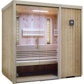 Sauna - Infraworld Optima Hemlock Profilbretter